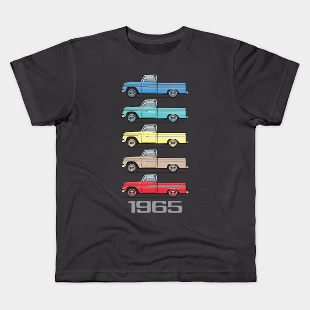 1965 Kids T-Shirt by JRCustoms44